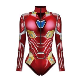 New Superhero Cosplay Sexy Spiderman Costume Bodysuit Halloween Carnival Party Disguise For Women (Color: C, size: M)