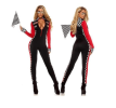 Sexy Race Car Driver Uniform Girl Racing Driver Cosplay Jumpsuit For Lady