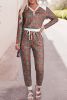 Plaid Brushed 2pcs Loungewear Set