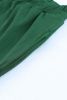 Green Ribbed Knit Shorts Lounge Set